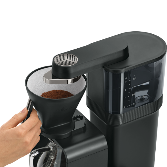Melitta, Melitta EPOUR Elecronic Filter Coffee Machine Pour Over - Chrome, Redber Coffee