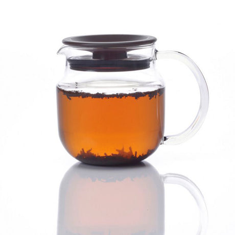 Kinto, Kinto One Touch Teapot 280ml - Black Lid, Redber Coffee