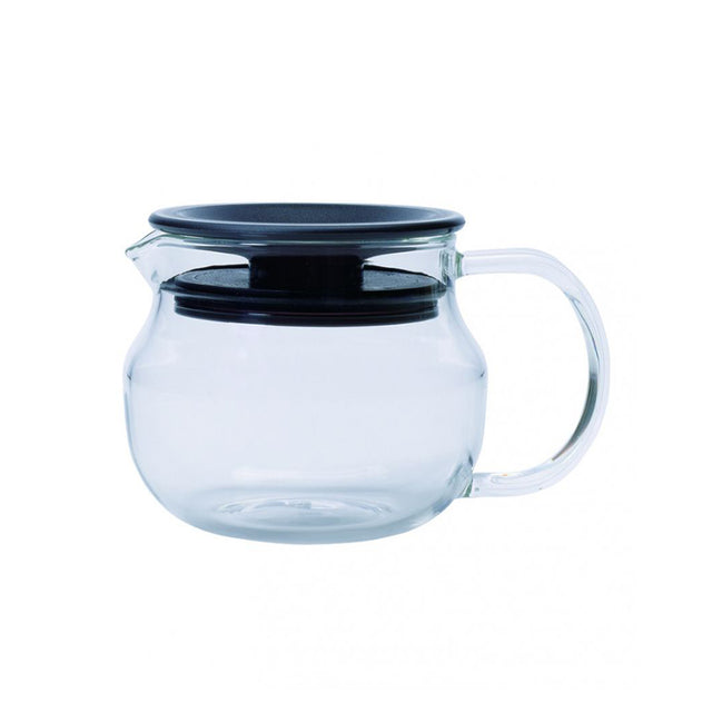 Kinto, Kinto One Touch Teapot 280ml - Black Lid, Redber Coffee