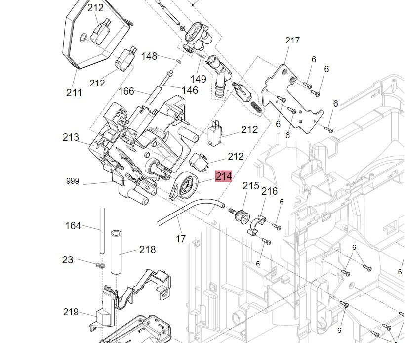 Melitta, Melitta Spare Driver 047 Neutral V2 for Barista T, TS, Varianza, Passione (6768854), Redber Coffee