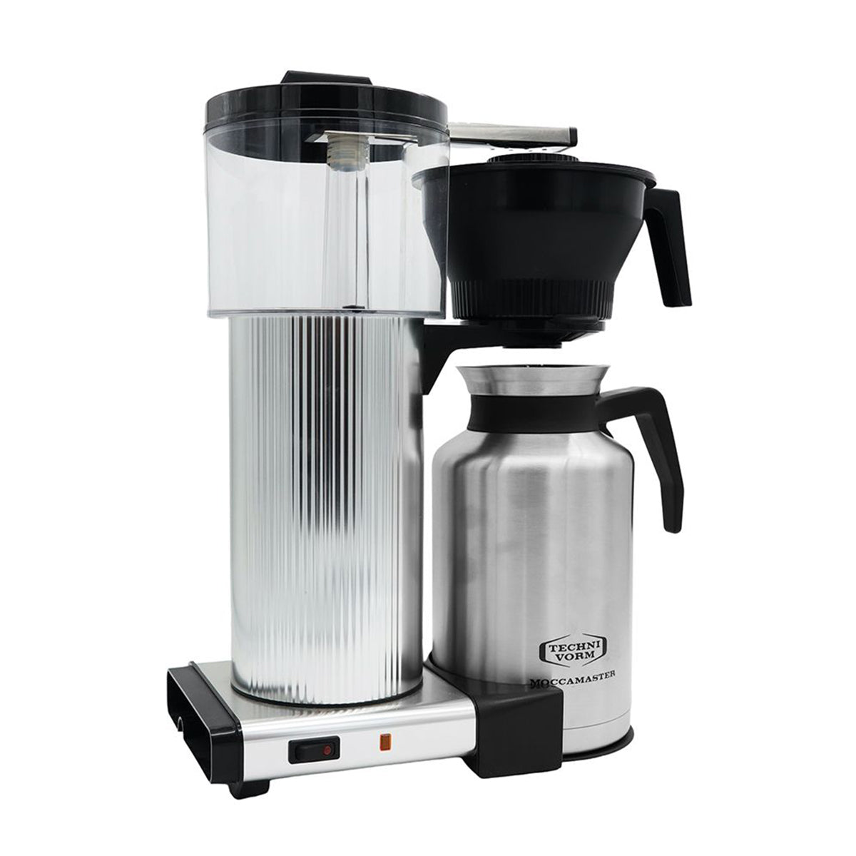 Moccamaster, Moccamaster CDT Grand with UK-Plug - Stainless Steel/Silver 39225, Redber Coffee