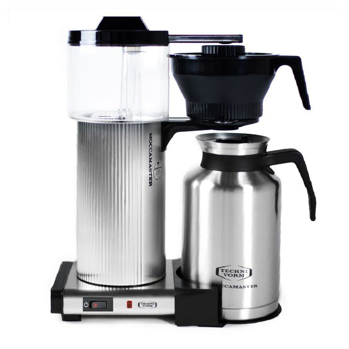 Moccamaster, Moccamaster CDT Grand with UK-Plug - Stainless Steel/Silver 39225, Redber Coffee