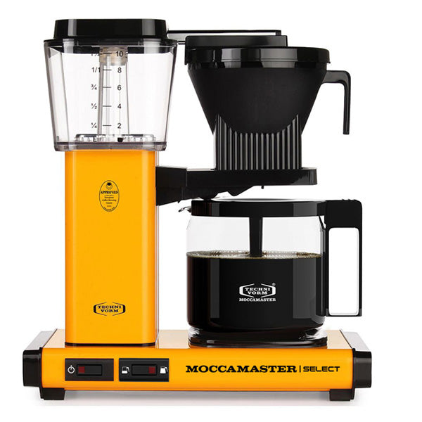 Moccamaster, Moccamaster KBG Select Filter Coffee Machine 53815 - Yellow Pepper, Redber Coffee