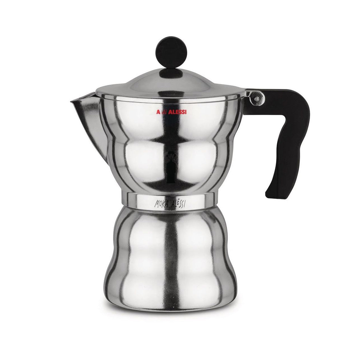 Moka Alessi Stove Top Espresso Coffee Maker 6cup Redber Coffee