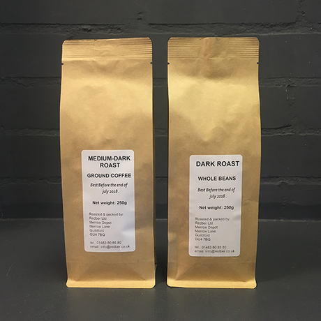 Redber, Mixed Retail Coffee Bags - CAFE FRANCAIS 6 x BEAN / 6 x FILTER (12x250g), Redber Coffee