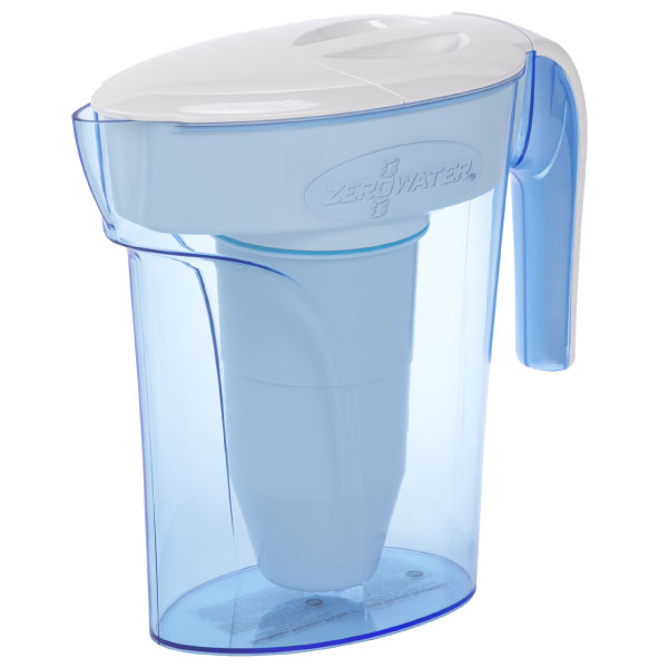 ZeroWater 7-Cup 1.7L Water Filter Jug - White & Blue ZP-007RP – Redber  Coffee