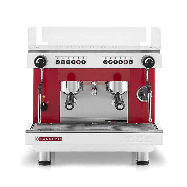 Sanremo - Zoe Compact - 2 Group Espresso Coffee Machine, Redber Coffee