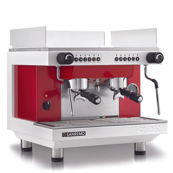 Sanremo - Zoe Compact - 2 Group Espresso Coffee Machine, Redber Coffee