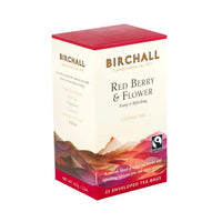 Birchall, Birchall Enveloped Tea Bags 25pcs - Red Berry & Flower, Redber Coffee