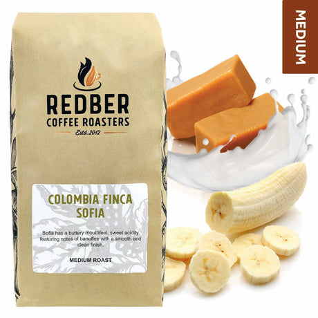 Redber, COLOMBIA FINCA SOFIA - Medium Roast Coffee, Redber Coffee