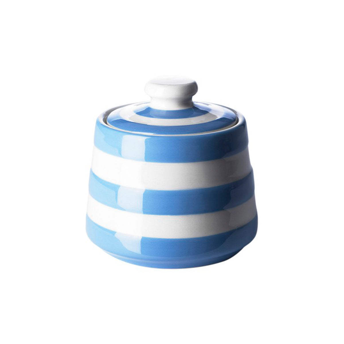 Cornishware, Cornishware Cornish Covered Sugar Bowl - Blue, Redber Coffee