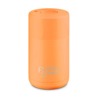 Frank Green, Frank Green 10oz/295ml Ceramic Reusable Cup - Neon Orange, Redber Coffee