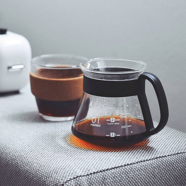 Hario, Hario V60 Glass Range Coffee Server Size 02 (600ml), Redber Coffee