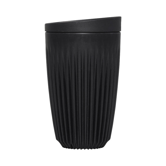 Huskee, Huskee Reusable 12oz Coffee Cup with Lid - Charcoal & Caffè Italiano Coffee Blend 250g, Redber Coffee