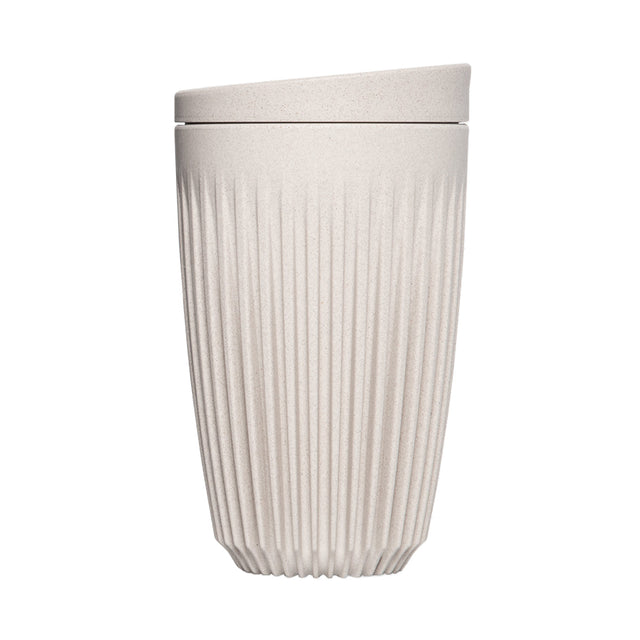 Huskee, Huskee Reusable 12oz Coffee Cup with Lid - Natural & Caffè Italiano Coffee Blend 250g, Redber Coffee