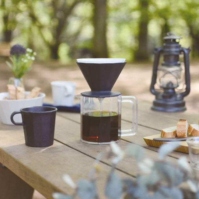 Kinto, Kinto Alfresco Brewer 4 Cups - Black, Redber Coffee