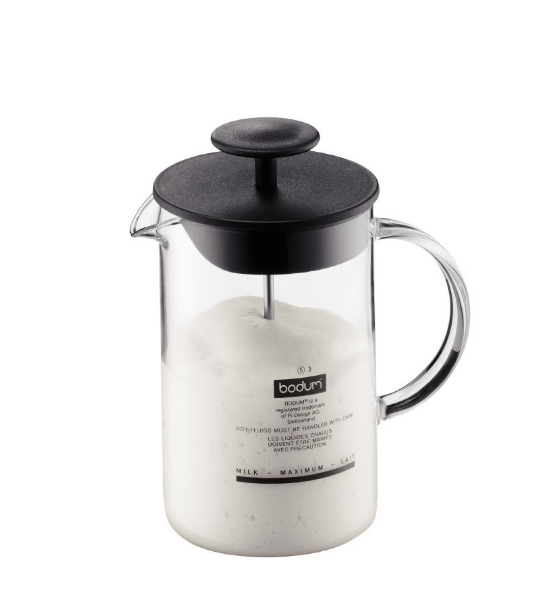 Bodum Latteo Milk Frother 0.25L - Black - 1446-01 – Redber Coffee