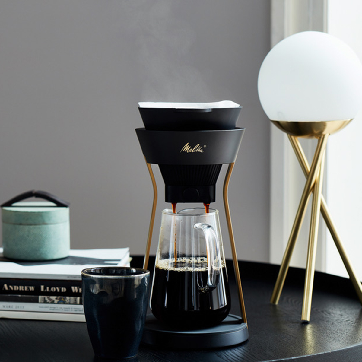 Melitta, Melitta Amano Brewer Pour Over - Gold Plated, Redber Coffee