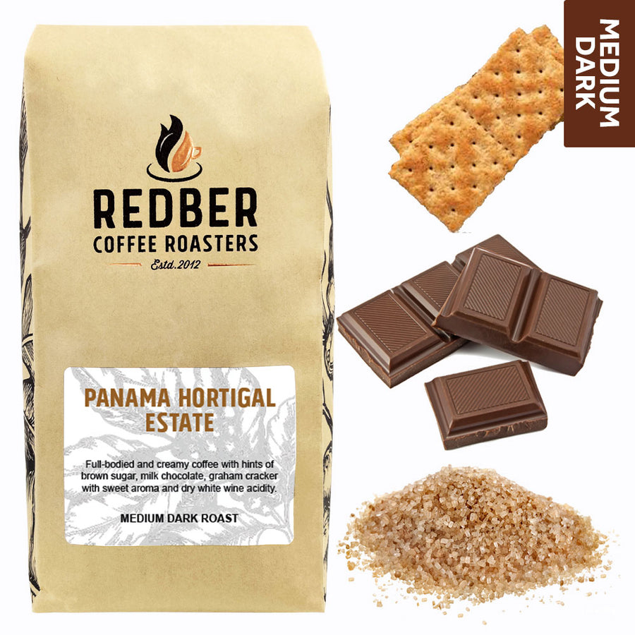 PANAMA BOQUETE FINCA HORTIGAL - Medium-Dark Roast Coffee