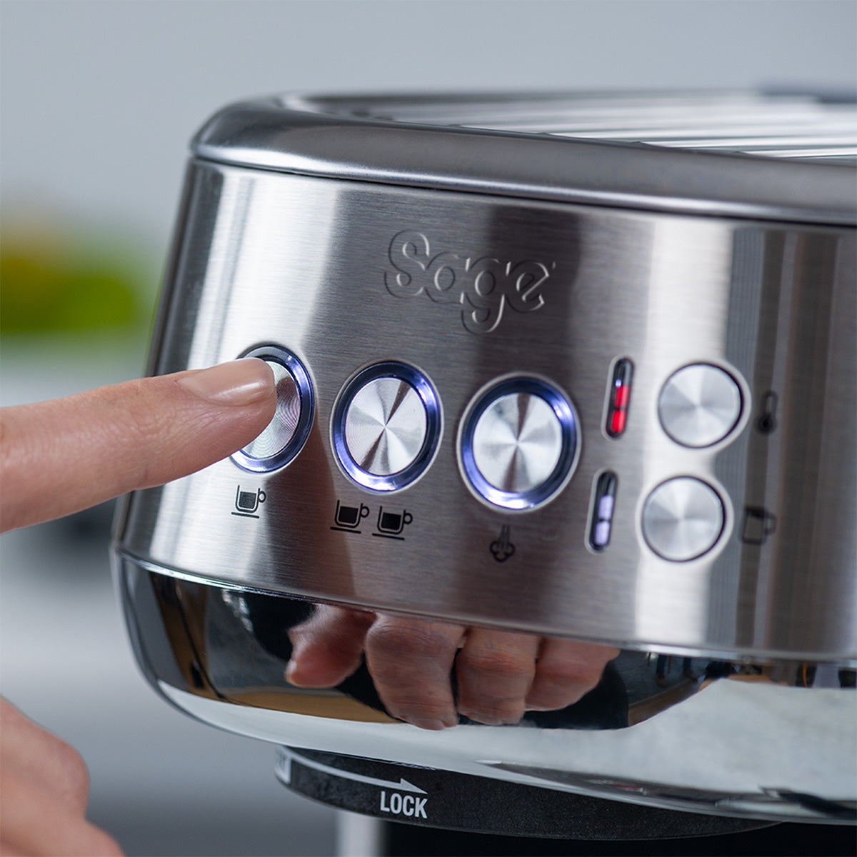 Sage, Sage The Bambino Plus Stainless Steel Espresso Coffee Machine SES500BSS4GUK1, Redber Coffee