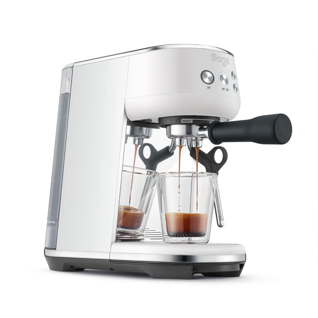 Sage, Sage The Bambino Sea Salt Espresso Coffee Machine SES450SST4GUK1, Redber Coffee