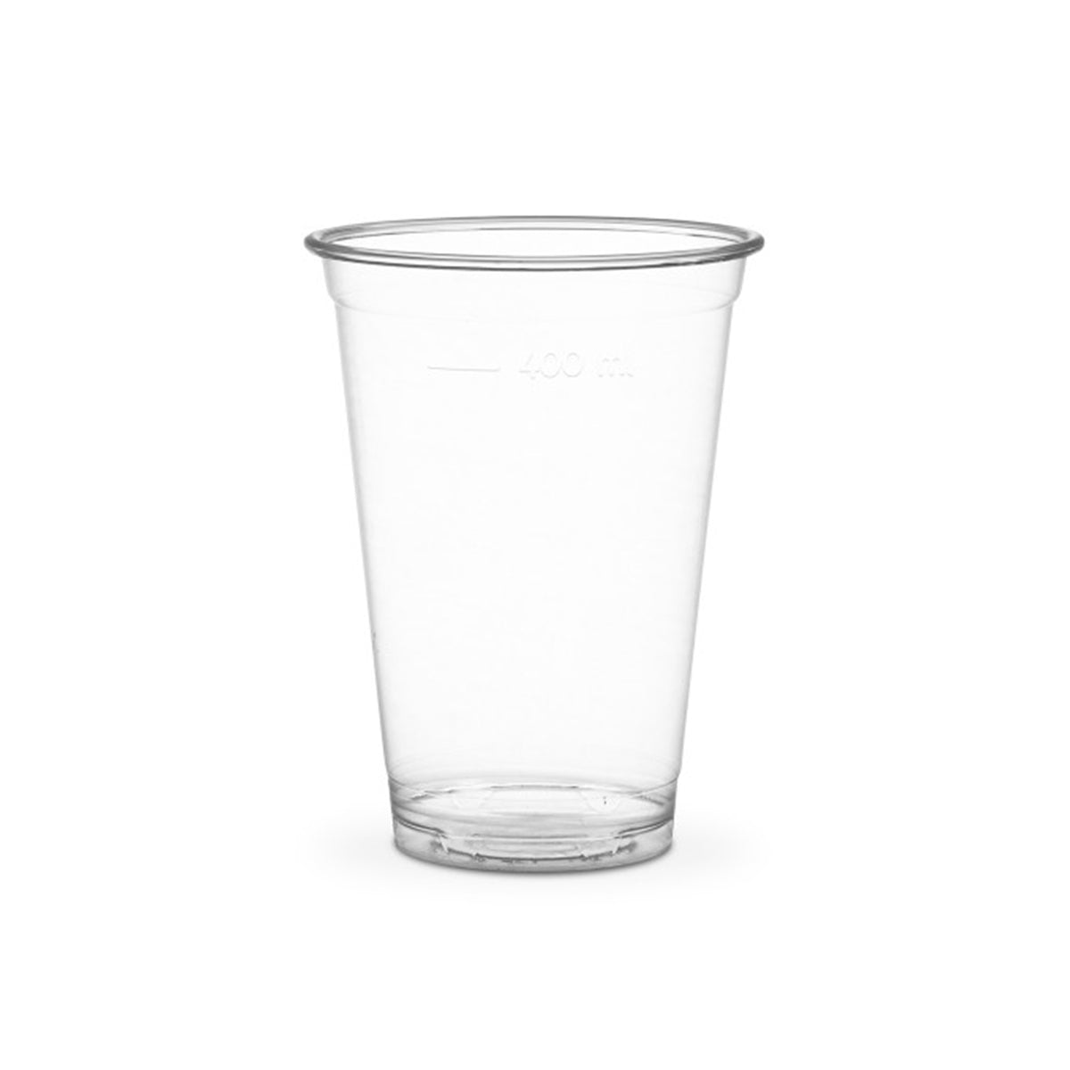 Vegware, Vegware Clear CE Plain PLA Cold Cup 96-Series 400ml/16oz (Pack of 1000), Redber Coffee