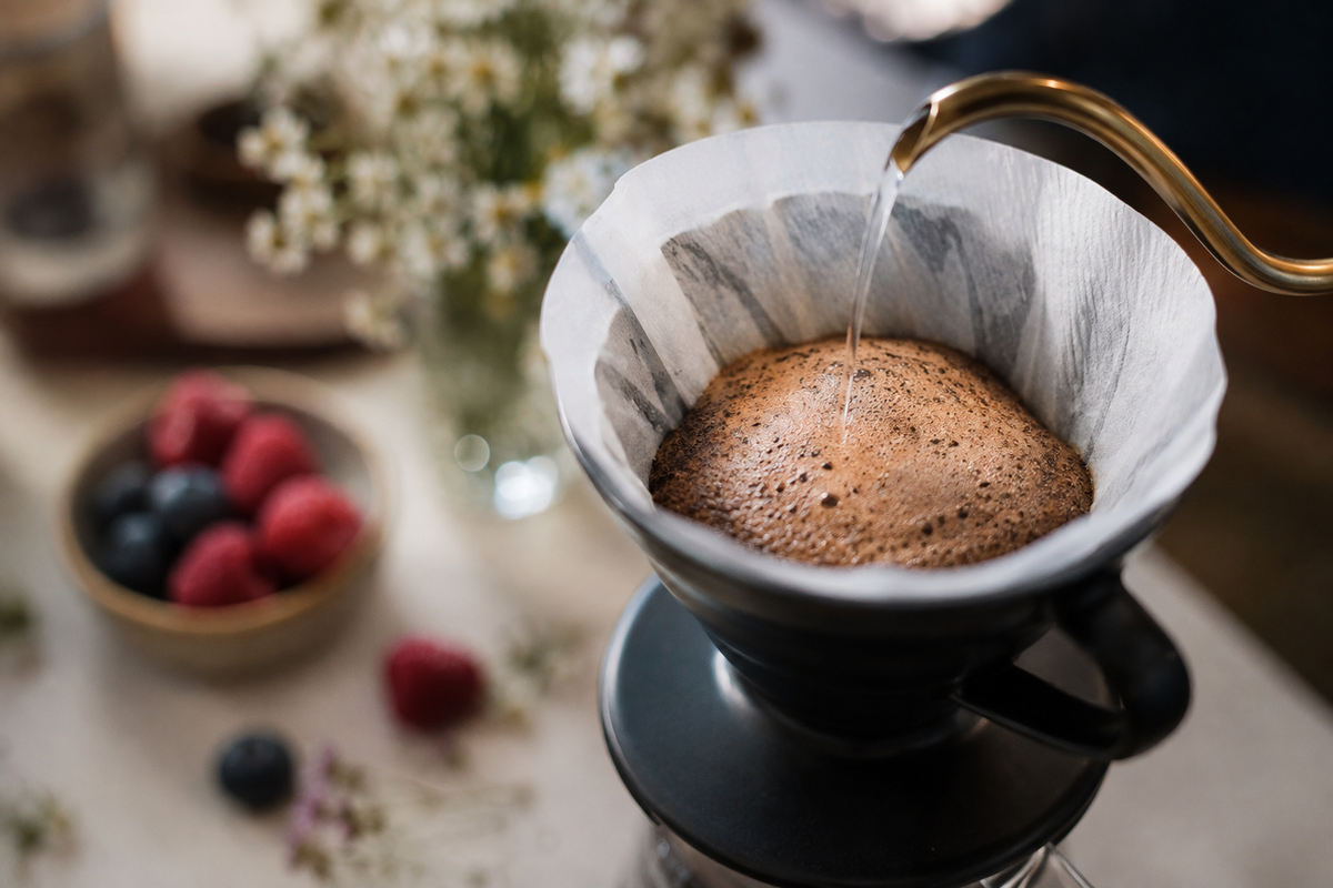 Hario V60, Chemex and Melitta paper-filter coffee drippers compared