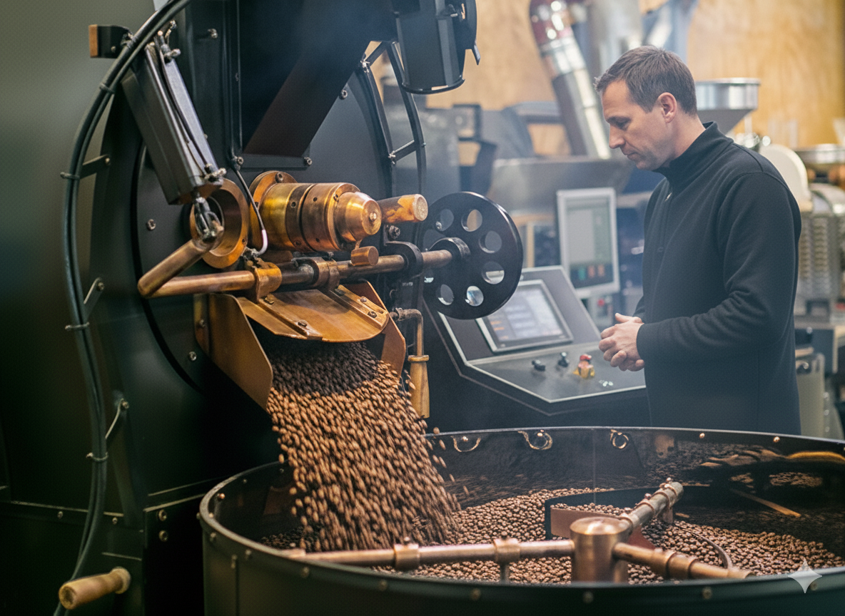 Redber Coffee Roaster Roasting Coffee Beans