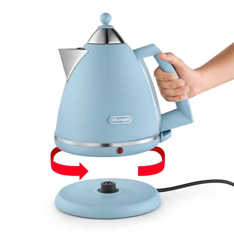 Delonghi 1.7L Argento Electric Kettle - Blue