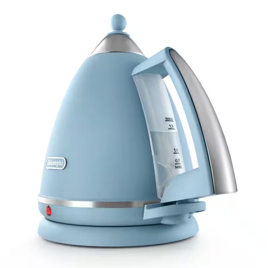 Delonghi 1.7L Argento Electric Kettle - Blue