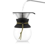 Bodum Pour Over Coffee maker with permanent s/s filter, 8 cup, 1.0 l, 34 oz - Lemon