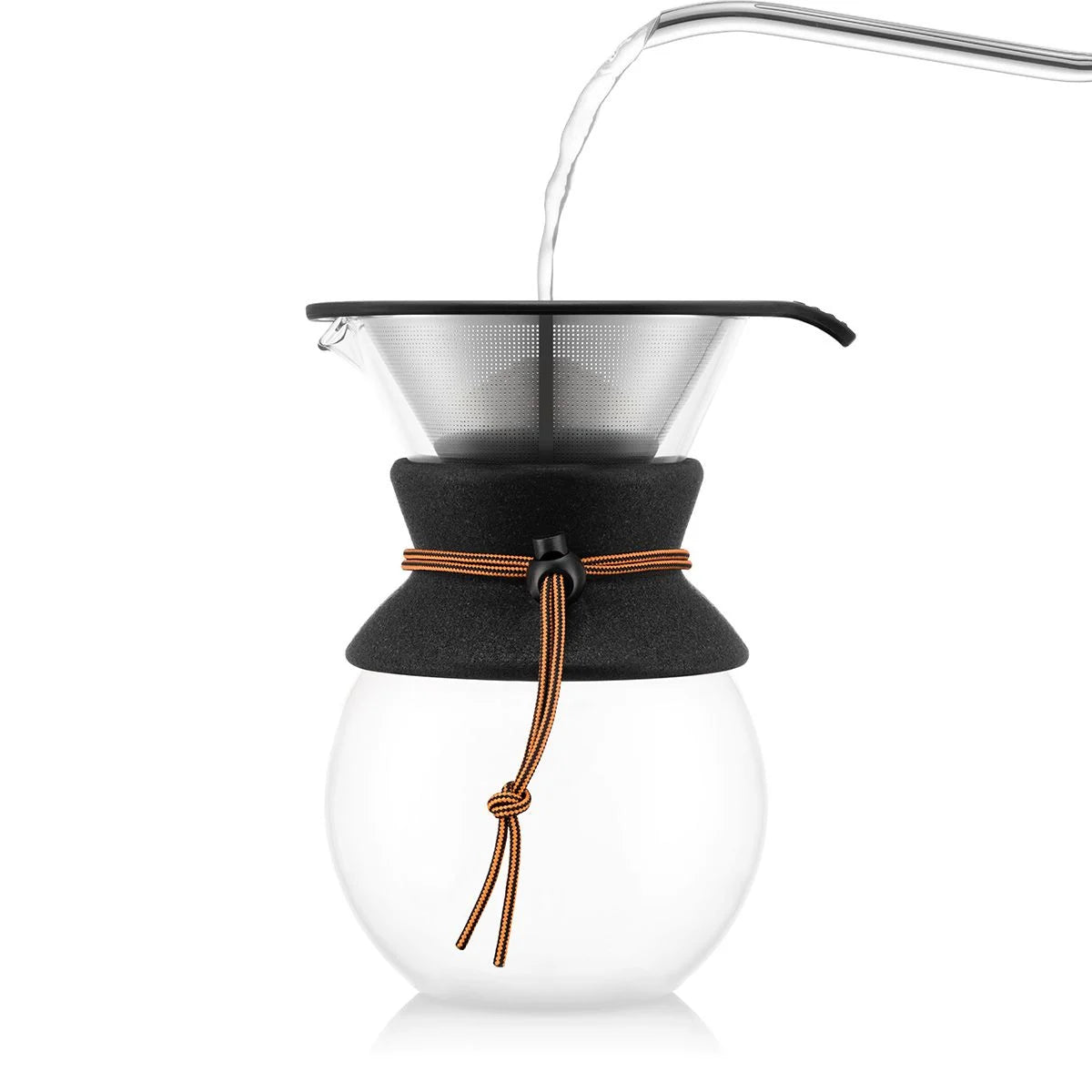 Bodum Pour Over - 8 cup, 1.0 l - Orange Flame