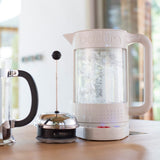 Bodum Bistro Electric Water Kettle Double Wall with Temperature Control, 1.1L, 37oz - White