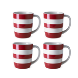 Cornishware Mug Set Red