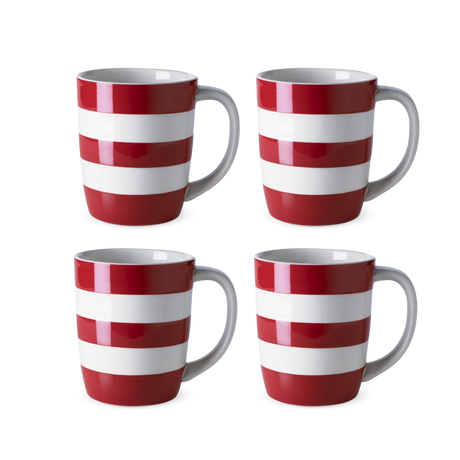 Cornishware Mug Set Red