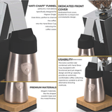 Eureka Oro Mignon Single Dose Pro 65 Grinder - Black