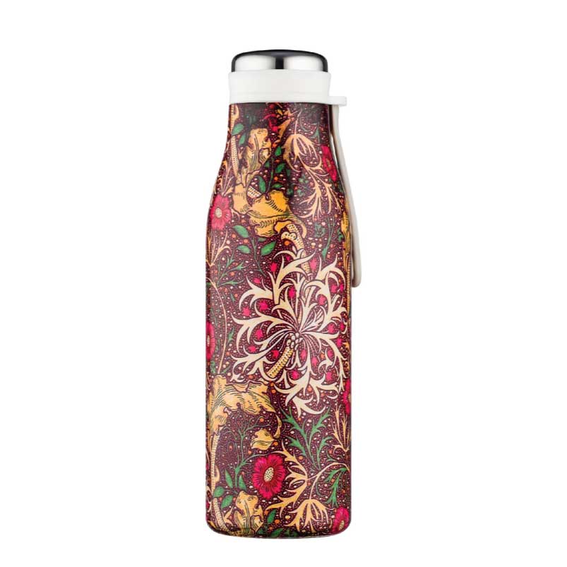Ecoffee Hot/Cold Vacuum Bottle 0.5L - William Morris - Seaweed