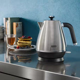 Delonghi Distinta X Stainless Steel Electric Kettle - Silver