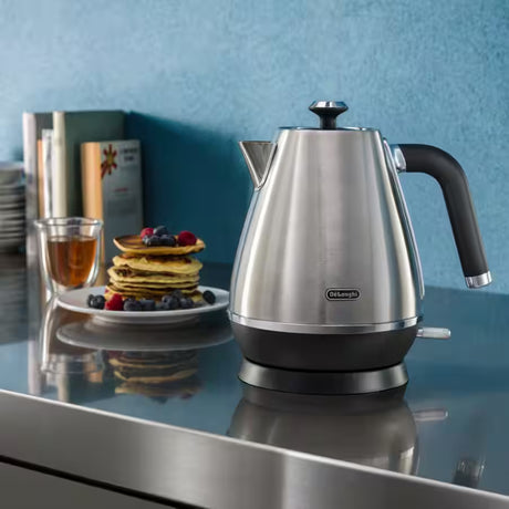 Delonghi Distinta X Stainless Steel Electric Kettle - Silver