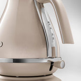 Delonghi Icona Metallics Electric Kettle - Beige Gold