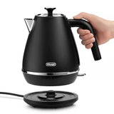Delonghi Distinta X Stainless Steel Electric Kettle - Black