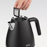 Delonghi Distinta X Stainless Steel Electric Kettle - Black