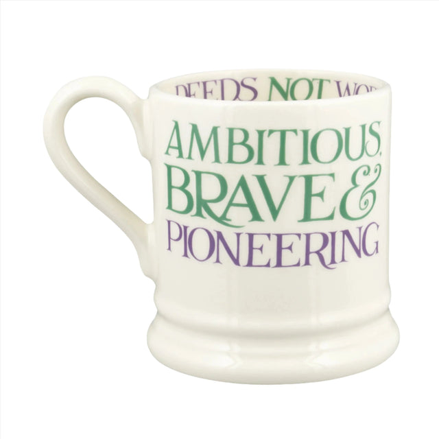 Emma Bridgewater Purple Toast Change Our World 1/2 Pint Mug | Redber Coffee
