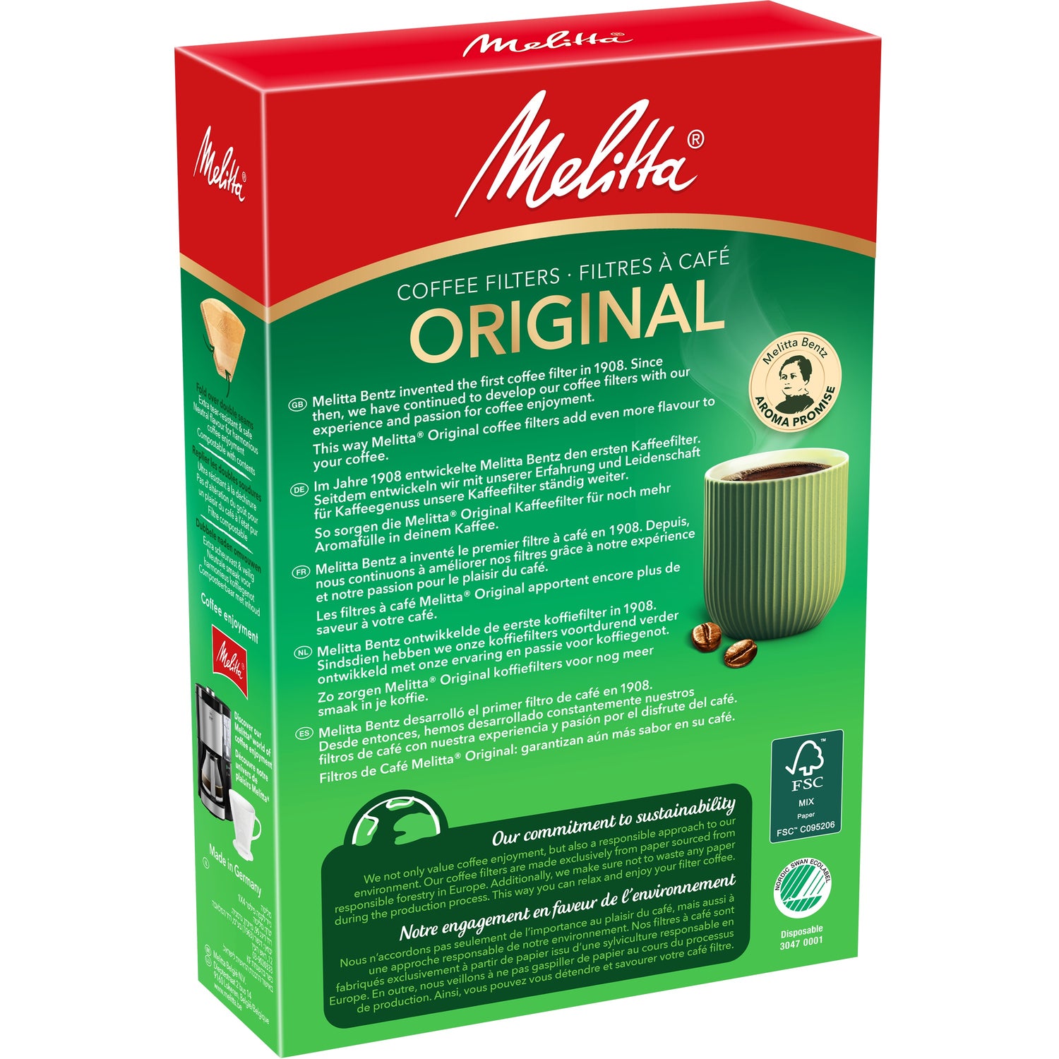 Melitta Pro Aqua - filterpatron | Op voorraad | Voordelig Melitta Pro Aqua - filterpatron | Op voorraad | Voordelig