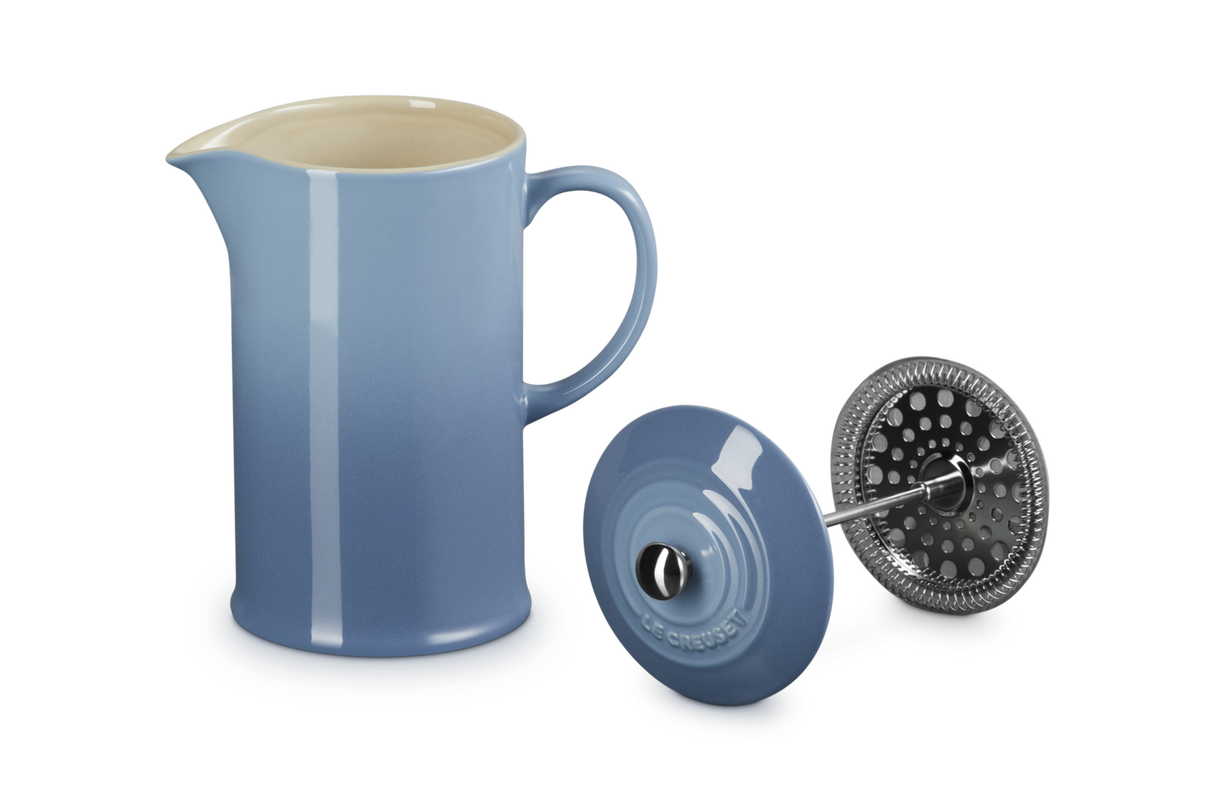 Le Creuset Stoneware Cafetiere 1L - Chambray