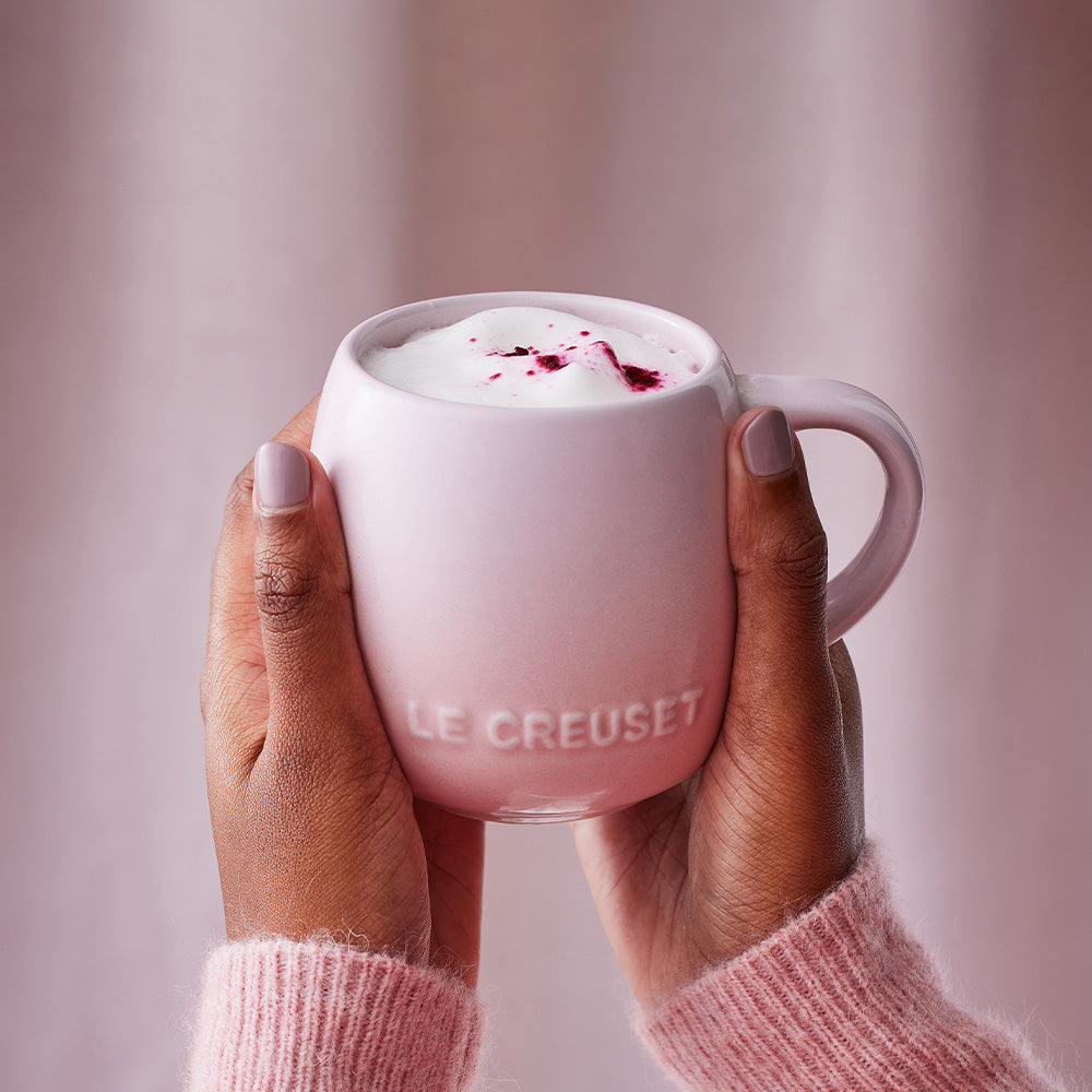 Le Creuset Stoneware Mug Shell Pink Redber Coffee