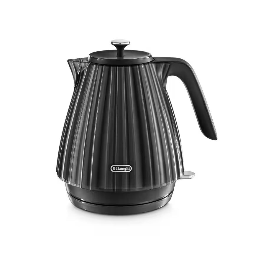 Delonghi Ballerina Electric Kettle - Furnace Black