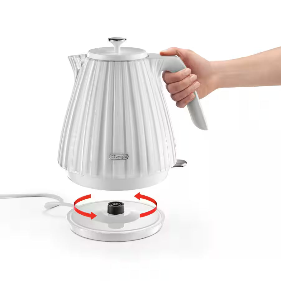 Delonghi Ballerina Electric Kettle - Opaline White