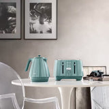 Delonghi Ballerina Electric Kettle - Laguna Green
