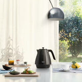Delonghi Ballerina Electric Kettle - Furnace Black